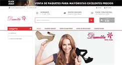 Desktop Screenshot of damita.com.mx